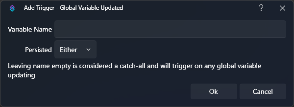 Text Box Trigger Configuration