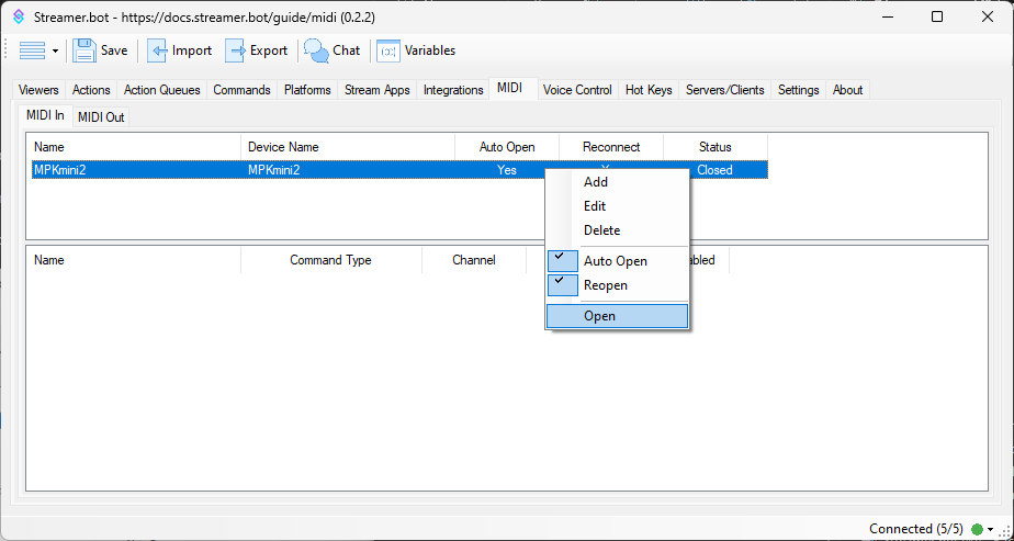 Context Menu