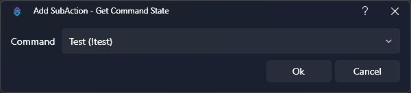 Get Command State Dialog