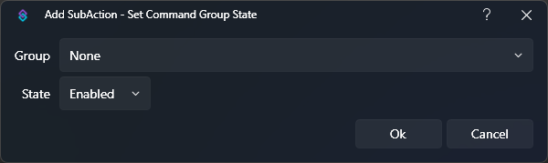 Set Command Group State Dialog