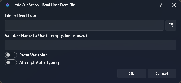 Read Lines From File Dialog