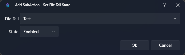 Set File Tail State Dialog