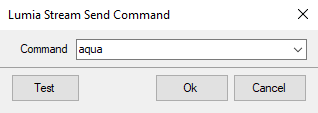Send Command Dialog