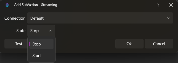 Streaming Dialog