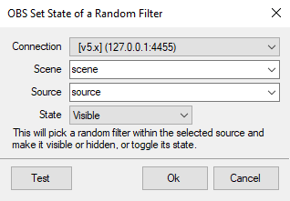Set State of a Random Filter Dialog