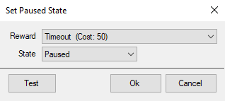 Set Paused State Dialog