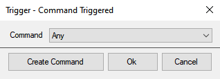 Command Triggered Trigger Dialog