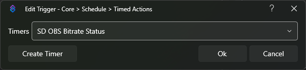 Timed Actions Trigger Dialog