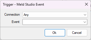 Event Trigger Dialog