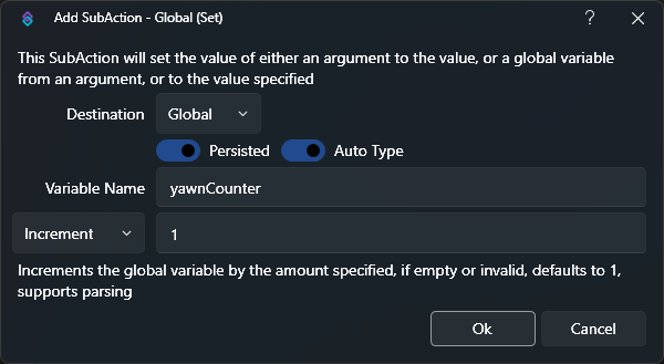 Counter Global Set Subaction