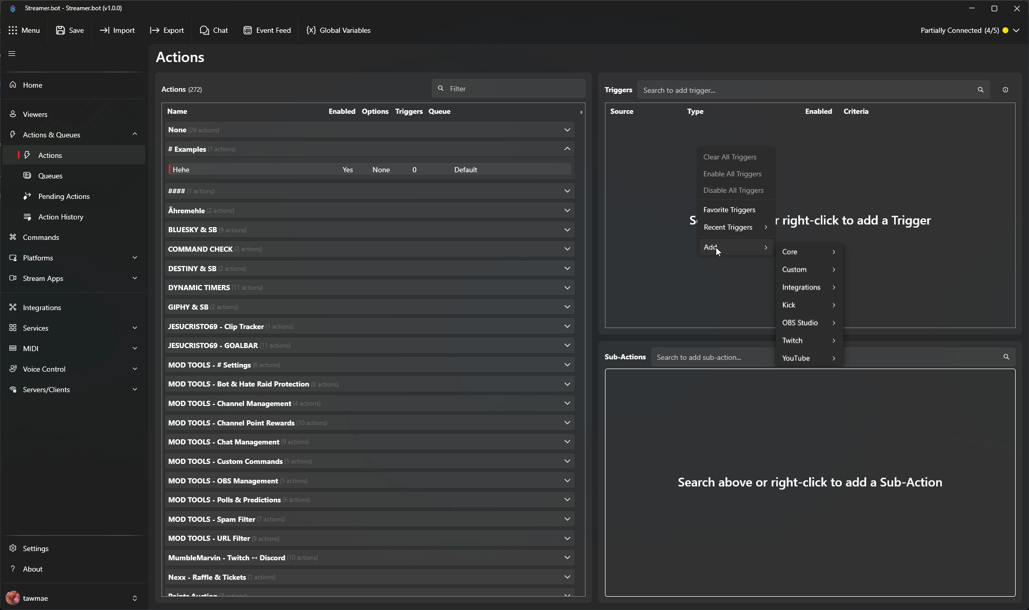 Add Trigger Animation