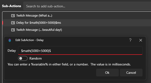 Inline Math 10s Delay